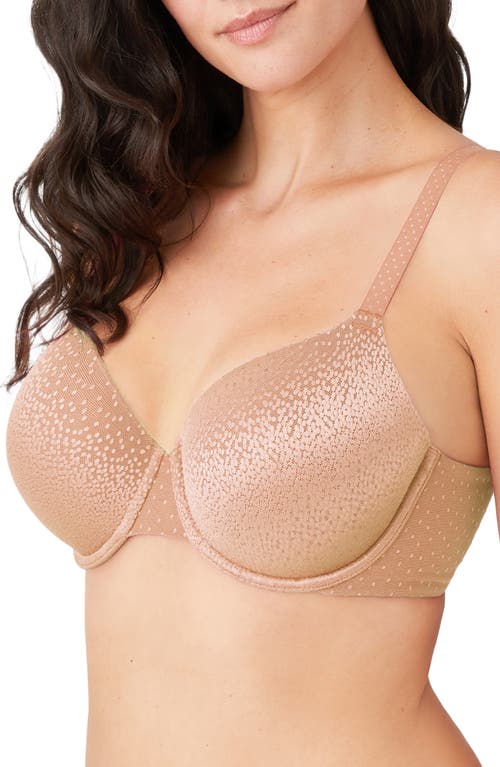 Wacoal Back Appeal Underwire T-shirt Bra In Praline