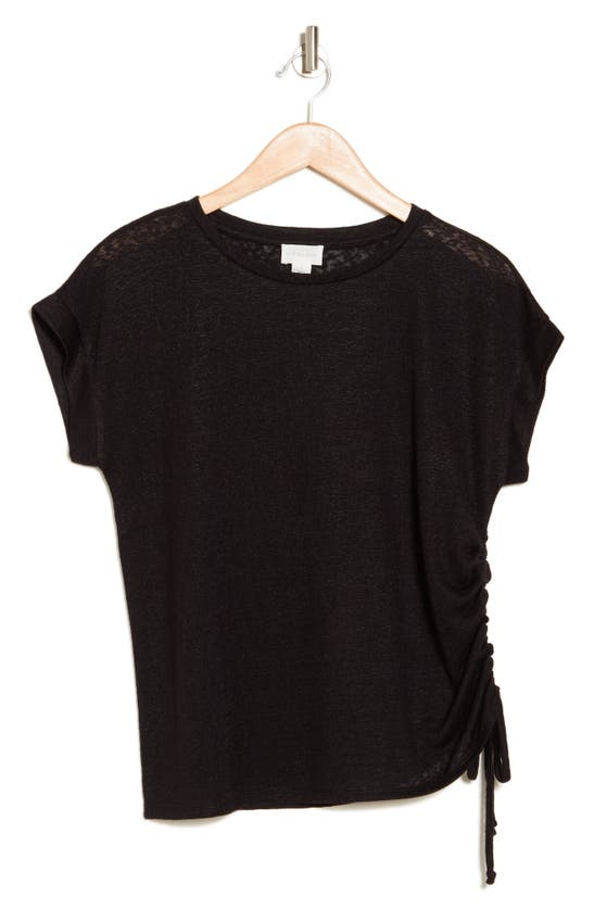 Shop Caslon ® Drawstring T-shirt In Black