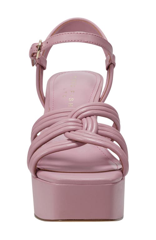 Marc Fisher Ltd Cairo Platform Sandal In Light Pink