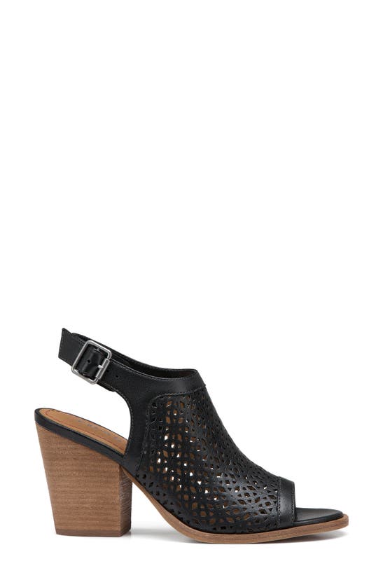Trask Parker Slingback Sandal In Black Leather