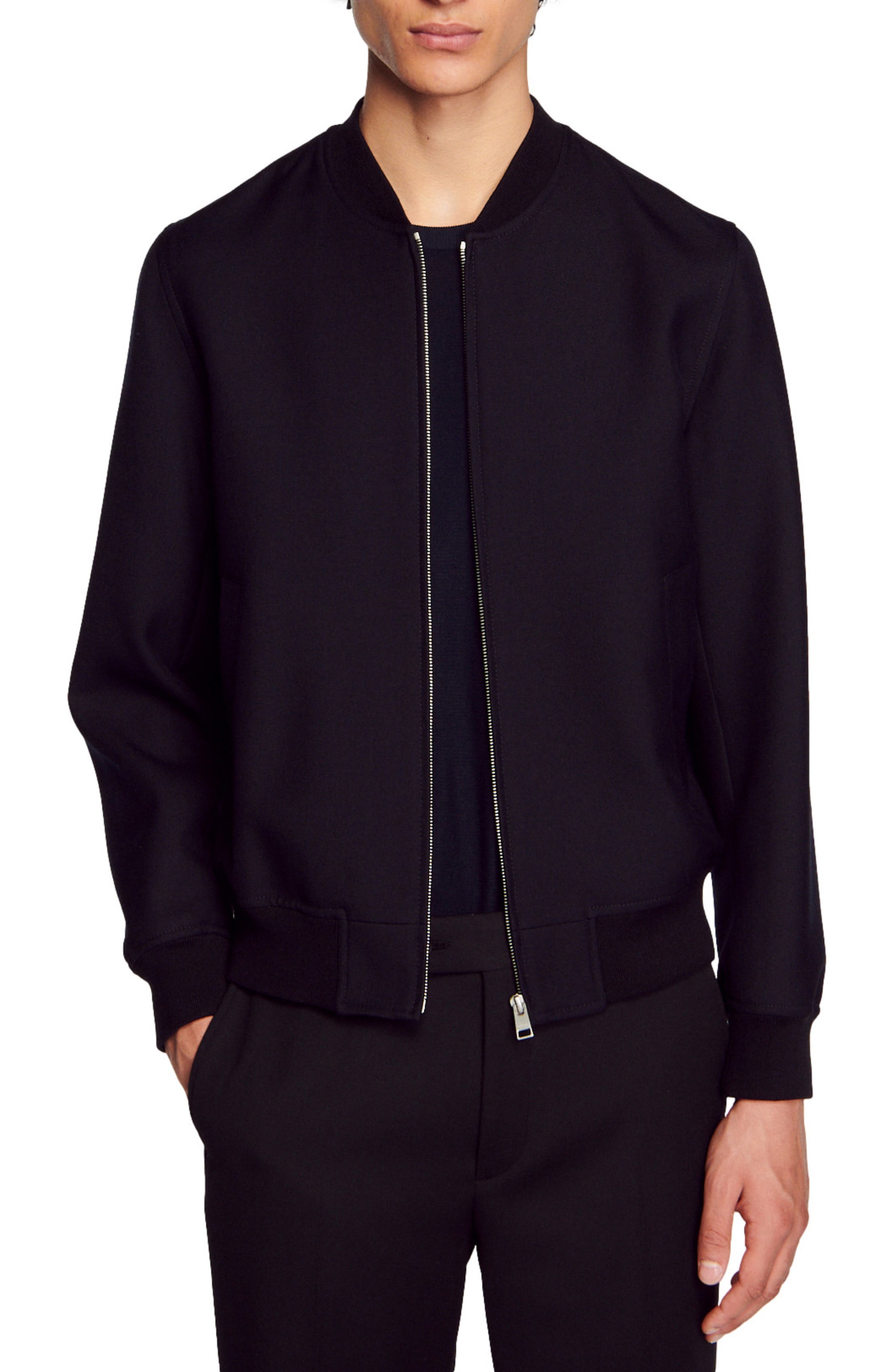 Sandro Teddy Bomber Jacket | Smart Closet