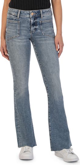KUT from the Kloth Stella Fab Ab Mid Rise Flare Jeans | Nordstrom