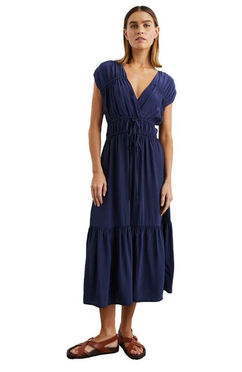 Shop Rails Magdalene Smocked Waist Sundress In Admiral Blue