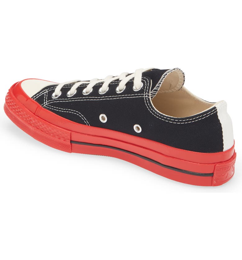 Comme des Garçons PLAY x Converse Chuck Taylor® Red Sole Low Top Sneaker |  Nordstrom