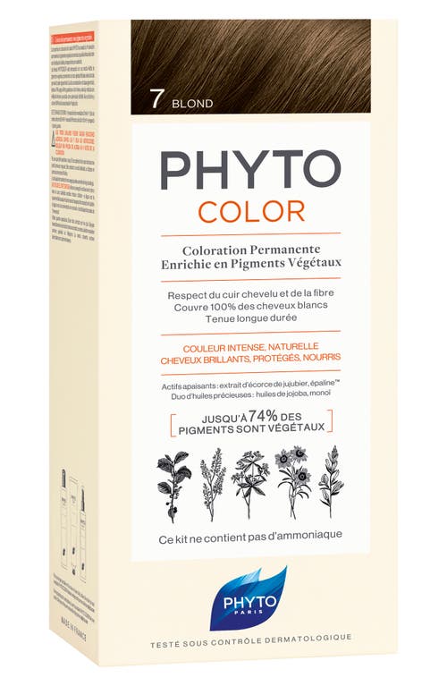 Phytocolor Permanent Hair Color in 7 Blond at Nordstrom