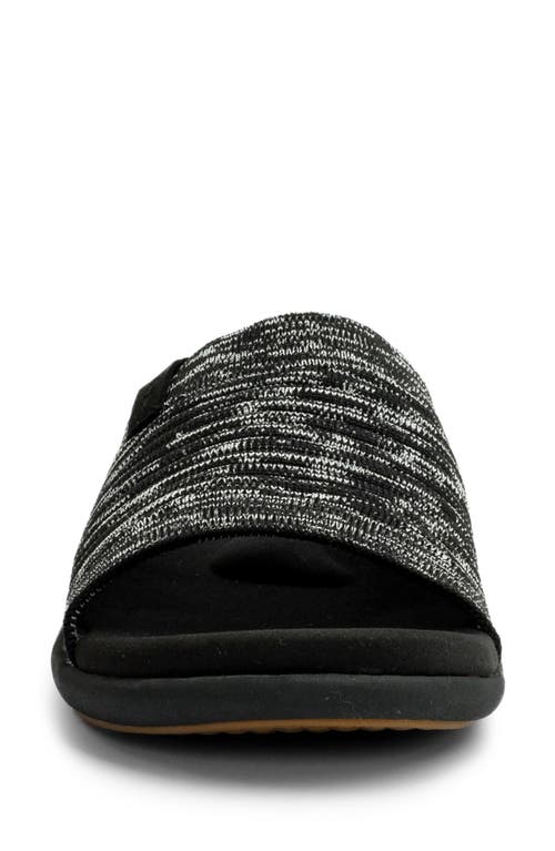 Shop Revitalign Vanessa Slide Sandal In Black