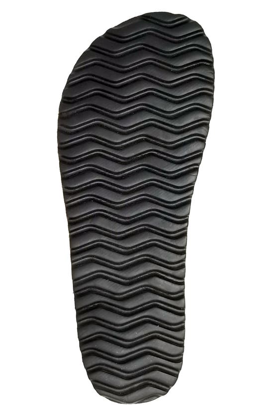 Gaahuu Suede Braided Crisscross Sandal In Black