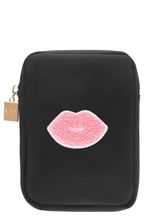 Mini Kiss Cosmetics Bag in Black