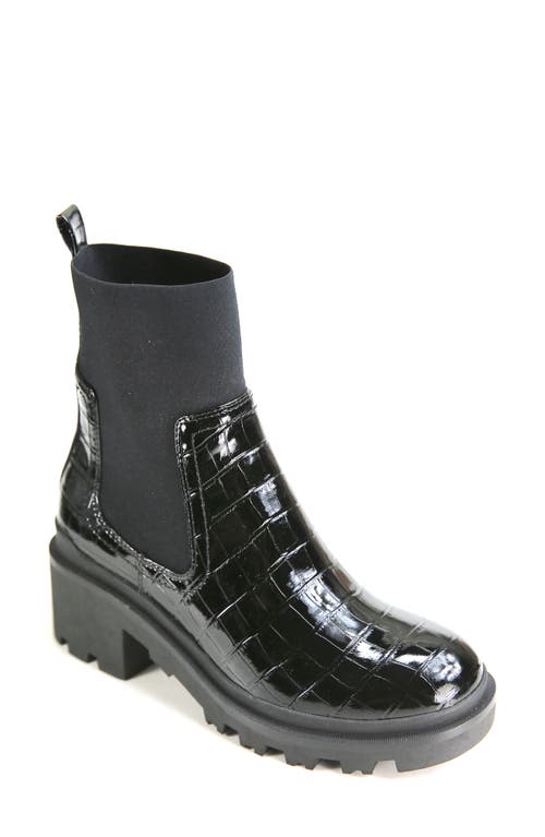 B*O*G COLLECTIVE Marion Faux Leather Boot in Black