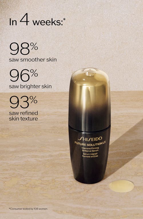 Shiseido Intensive Firming Brilliance Serum In Regular