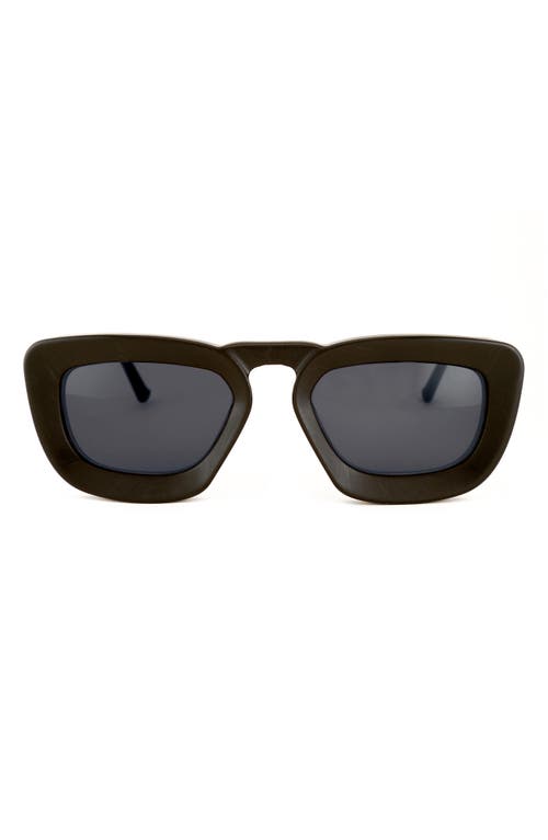 Grey Ant Urlike 55mm Rectangle Sunglasses in Black /Grey