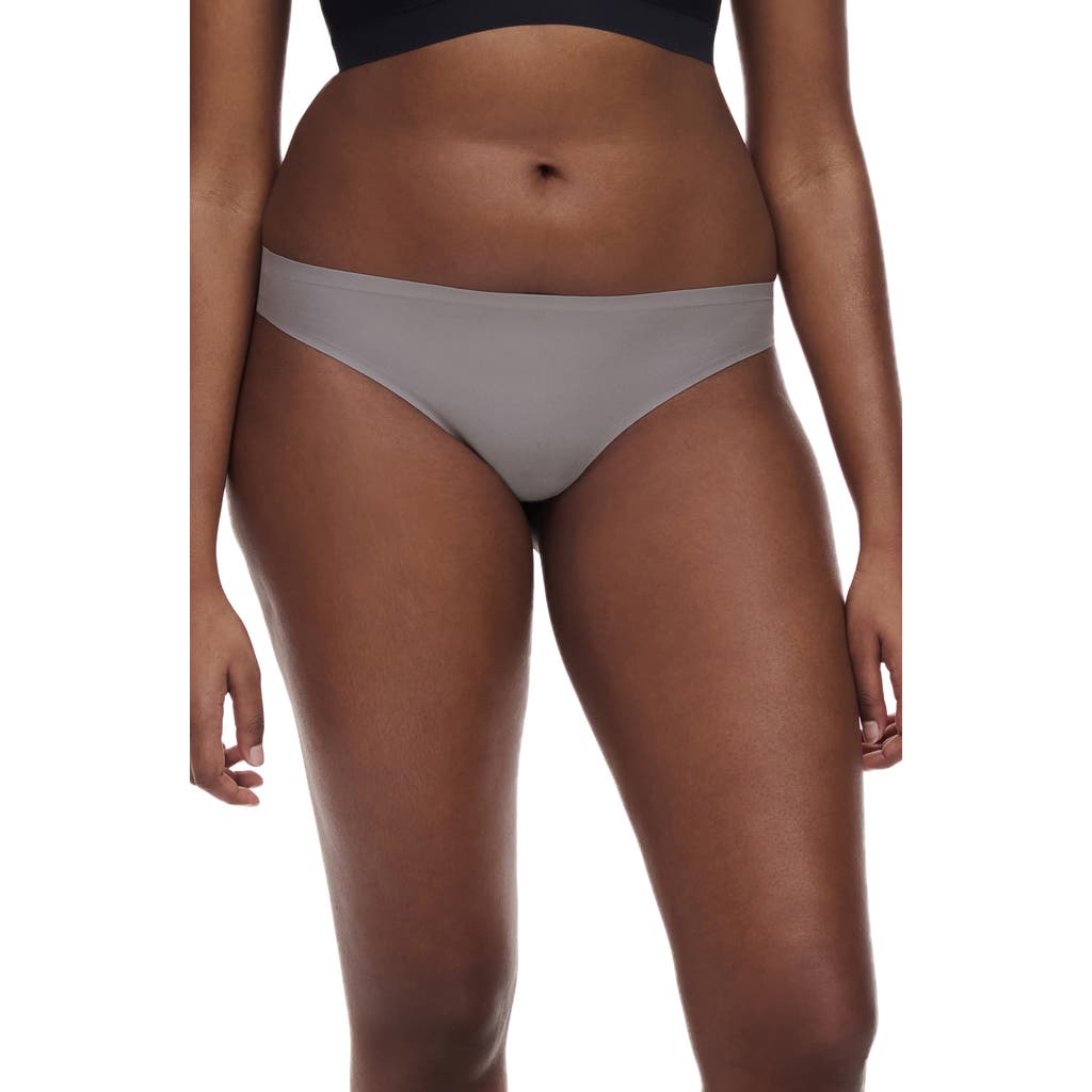 Chantelle Lingerie Soft Stretch Thong In Gray