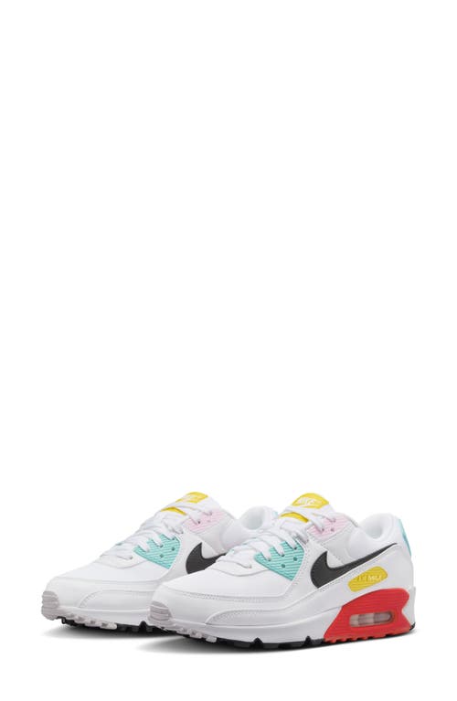 Nike Air Max 90 Sneaker White/Black/Pink at