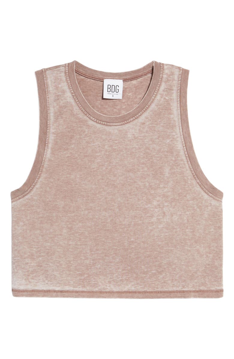BDG Urban Outfitters Dropped Armhole Crop Burnout Tank | Nordstrom