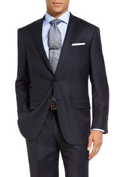 Hart Schaffner Marx Chicago Classic Fit Solid Wool Suit | Nordstrom