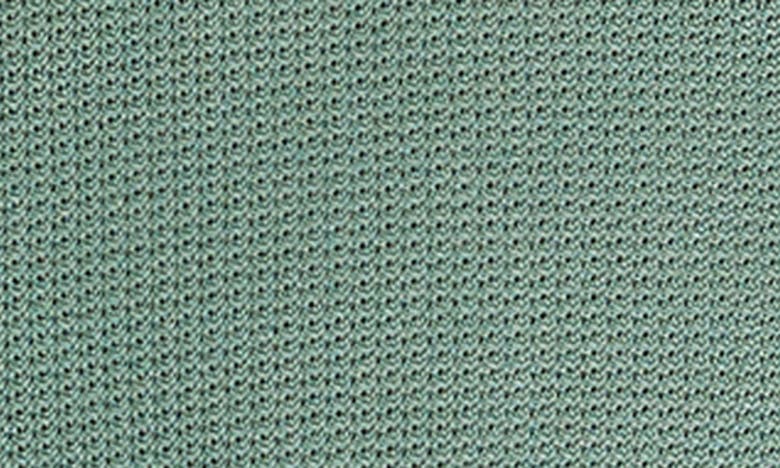 Zegna Waffle Stitch Premium Cotton Polo Sweater In Agave