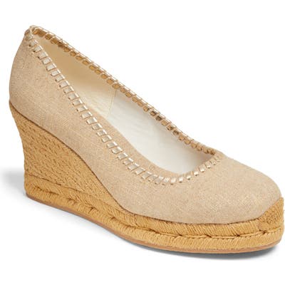 Jack Rogers Palmer Wedge Espadrille, Beige