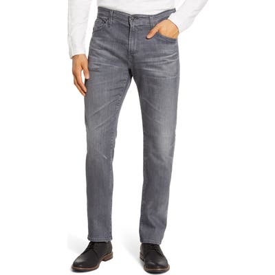 Ag Everett Slim Straight Leg Jeans Grey