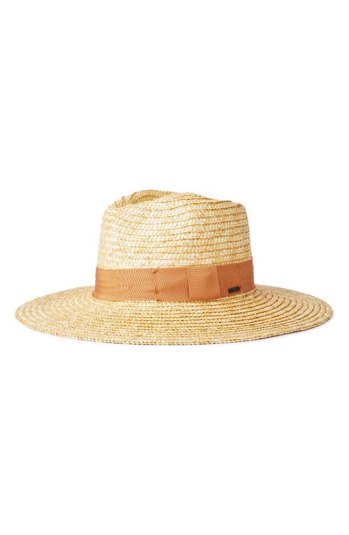 Joanna Straw Hat in Honey/Lion