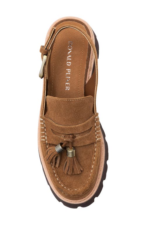 Shop Donald Pliner Marsha 2 Slingback Loafer In Saddle