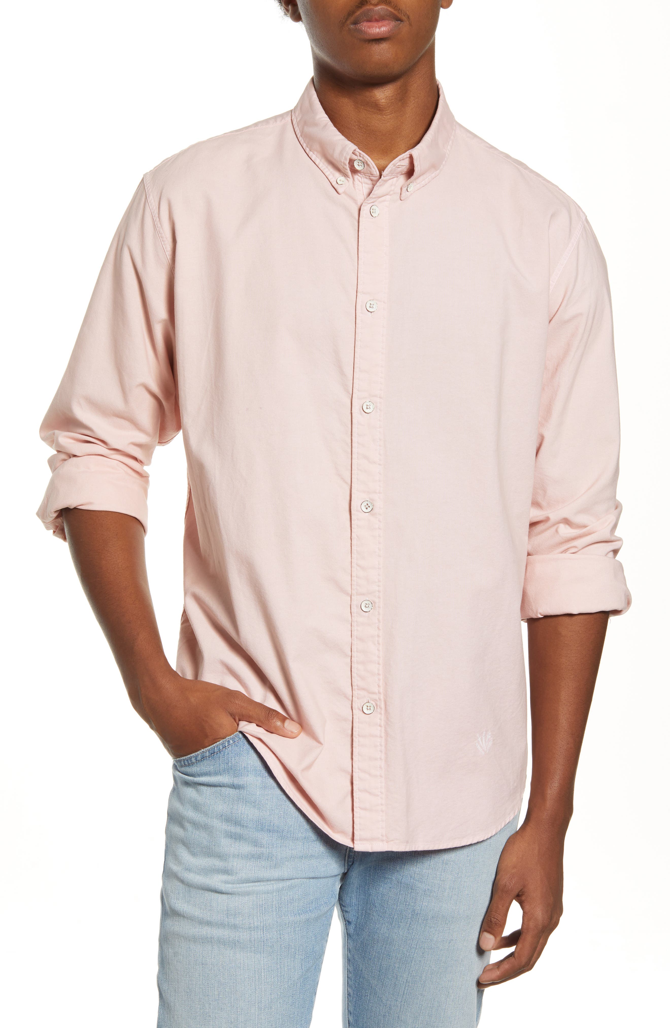 slim fit button down