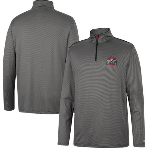 Men's Colosseum Charcoal Louisville Cardinals Brockman Full-Zip Jacket