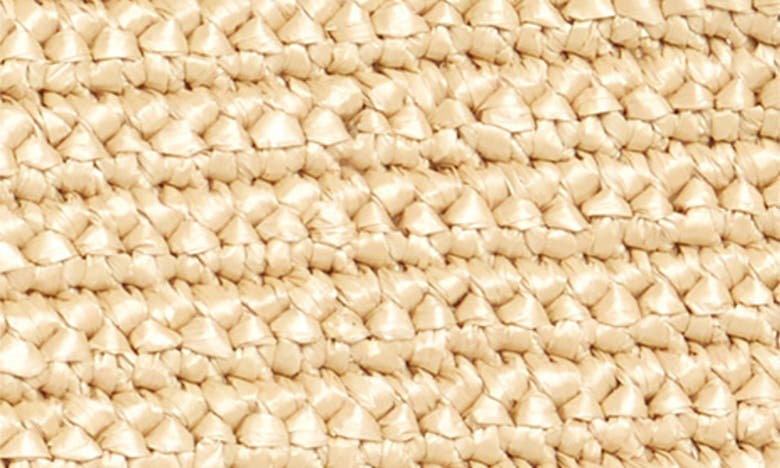 Shop Ferragamo Cutout Open Weave Raffia Tote In Straw Naturale