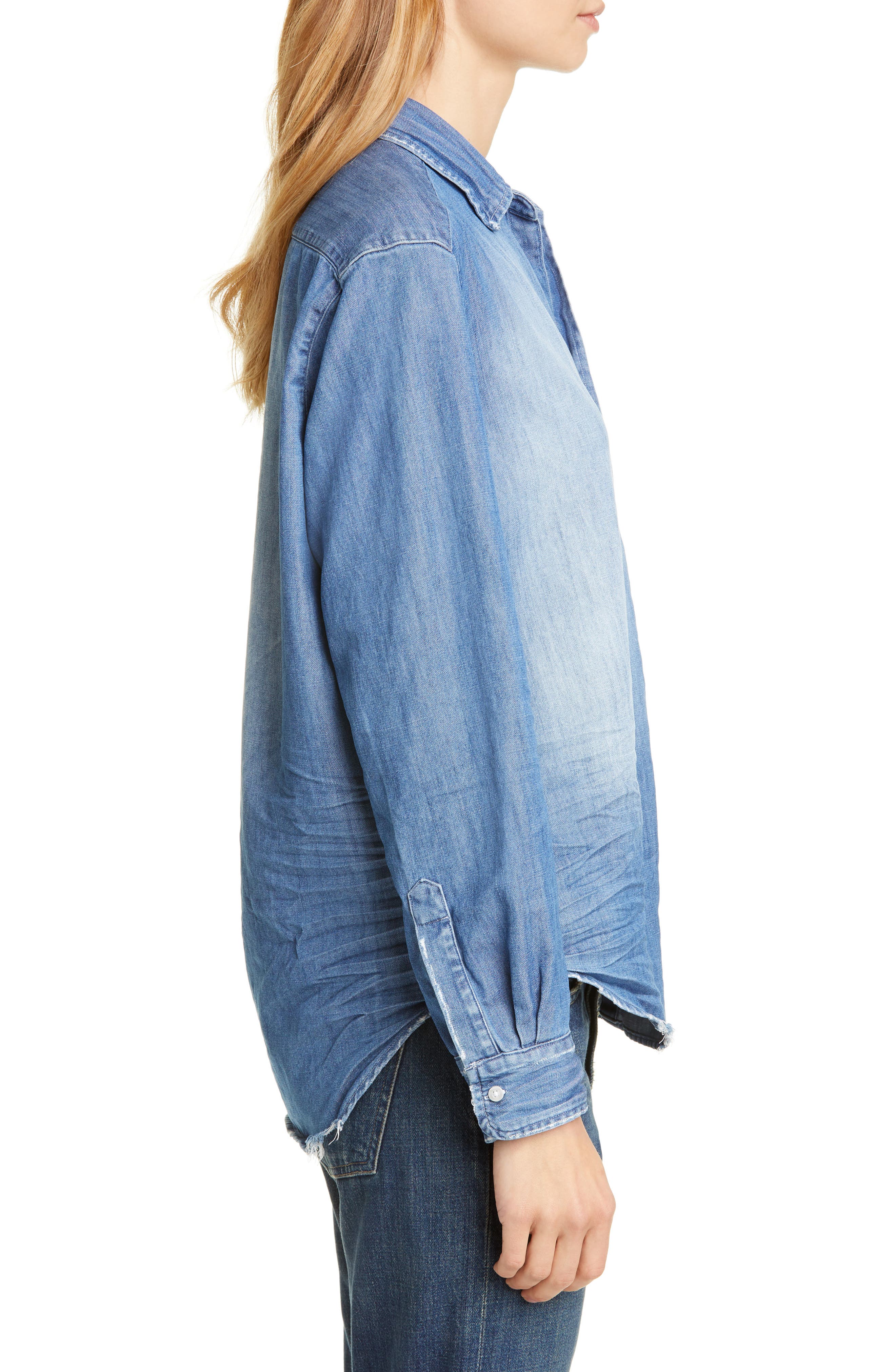 Frank Eileen Eileen Cotton Denim Shirt Nordstrom