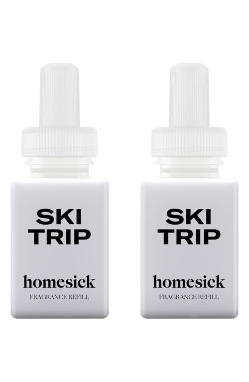 PURA x Homesick 2-Pack Diffuser Fragrance Refills in Ski Trip