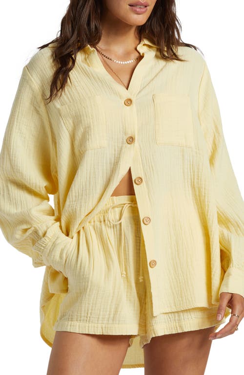 Swell Gauze Button-Up Shirt in Cali Rays