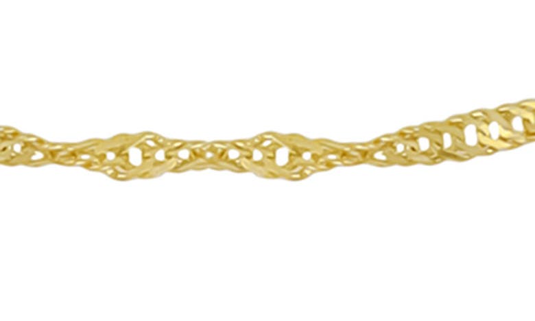 Shop Bony Levy 14k Gold Twisted Chain Necklace In 14k Yellow Gold