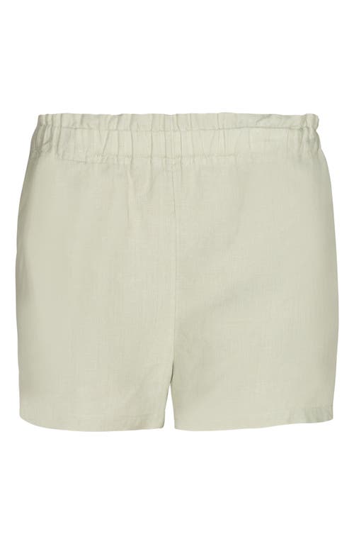 Linen Shorts in Sage