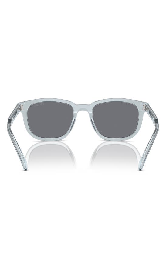Shop Prada 53mm Pillow Sunglasses In Blue