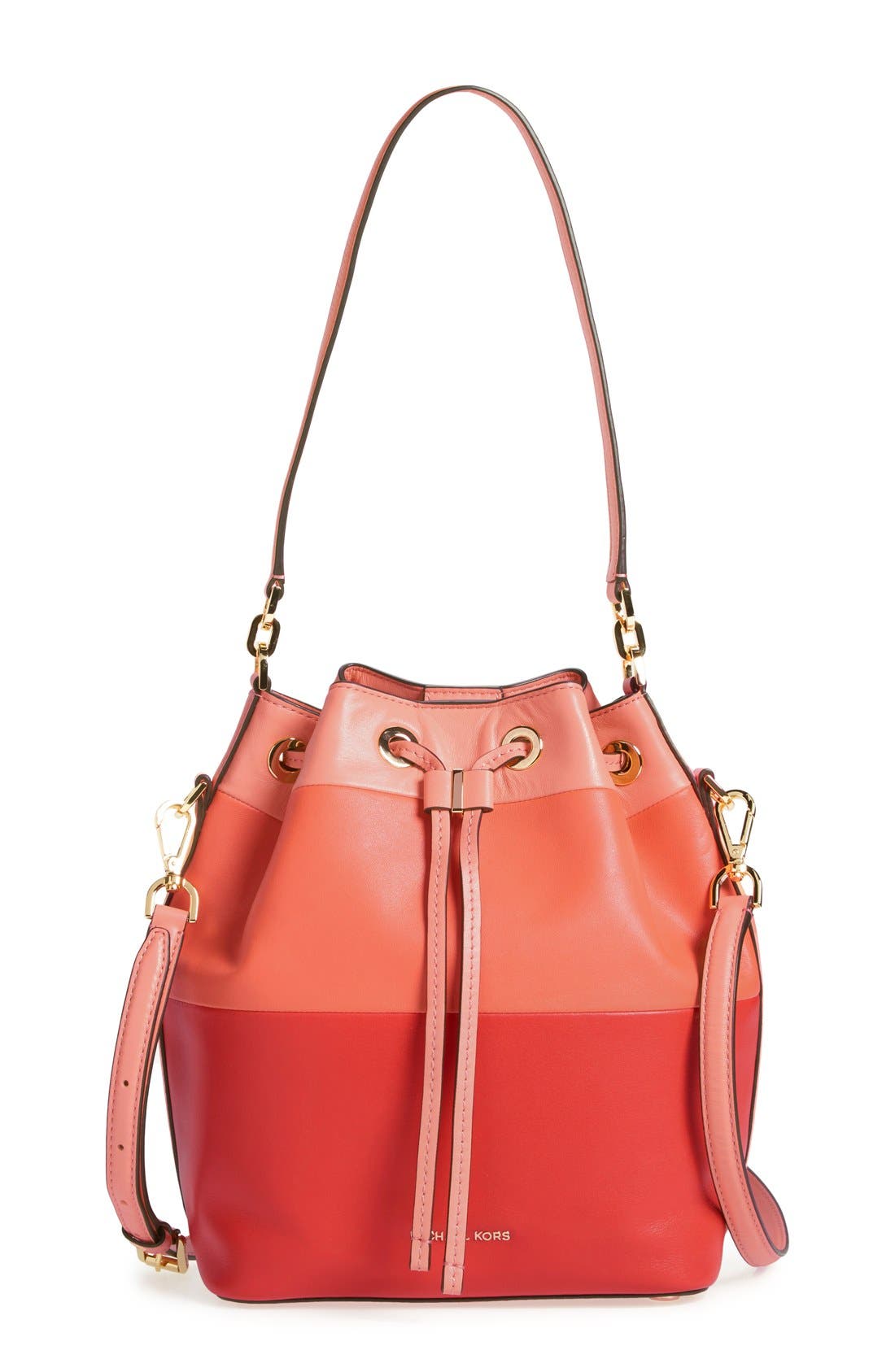 MICHAEL Michael Kors 'Large Dottie' Leather Bucket Bag Nordstrom