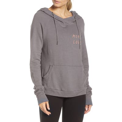 Good Hyouman Gemma More Love Hoodie, Grey