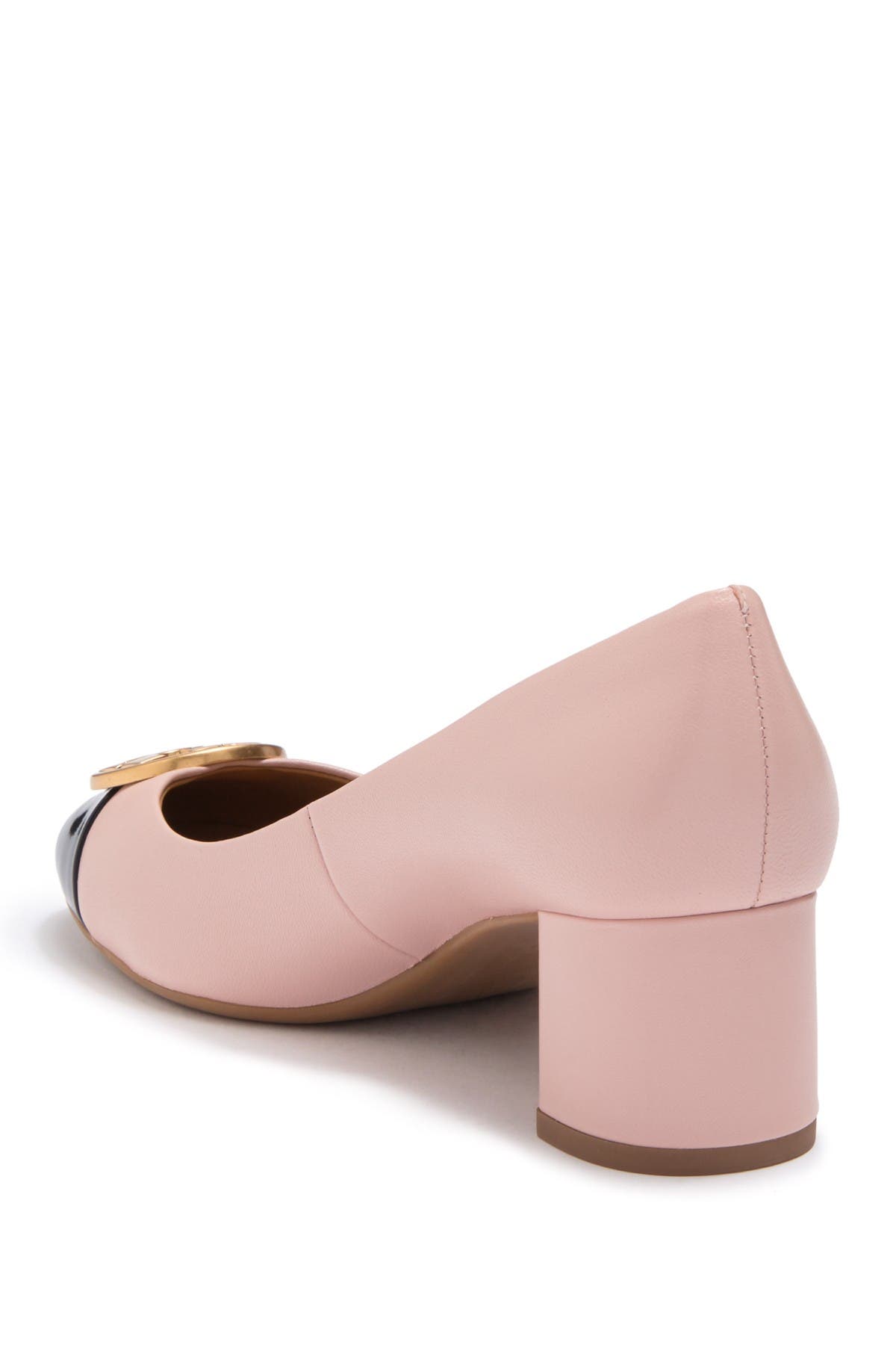 tory burch chelsea cap toe pump