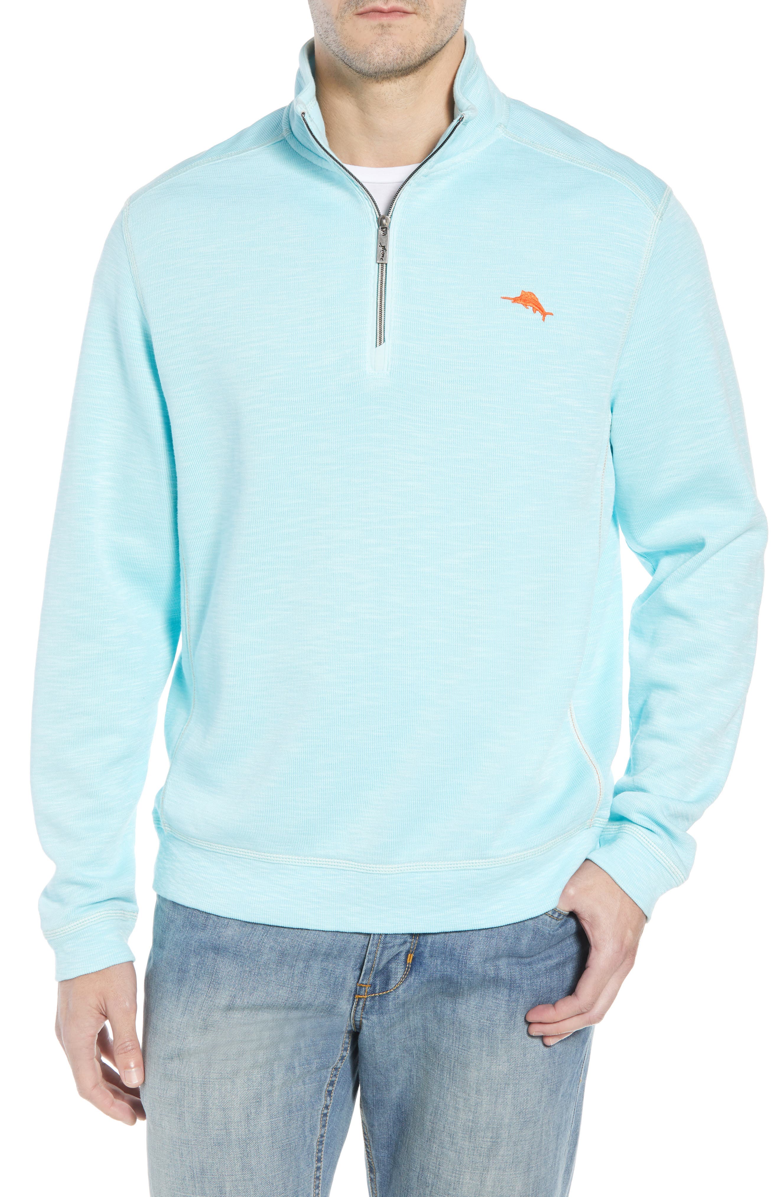 tommy bahama quarter zip