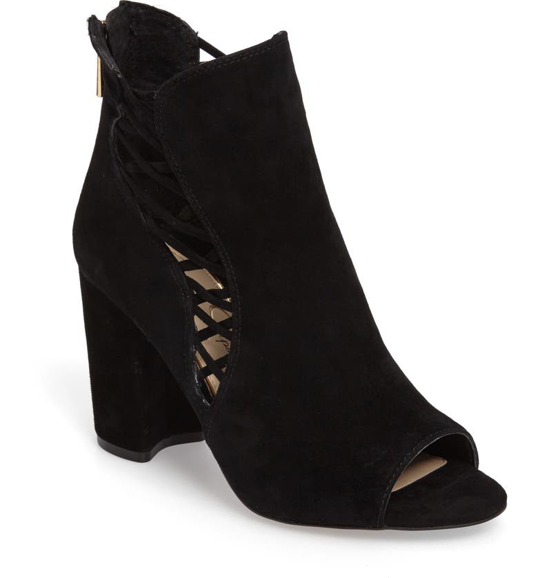 Jessica Simpson Millo Open Toe Bootie (Women) | Nordstrom