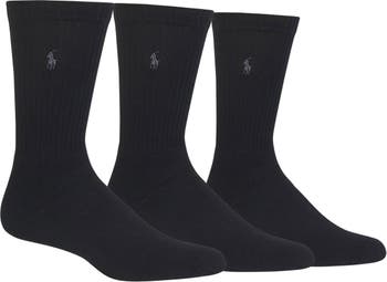 Polo Ralph Lauren Women's 3 Pack Sport Crew Socks - White