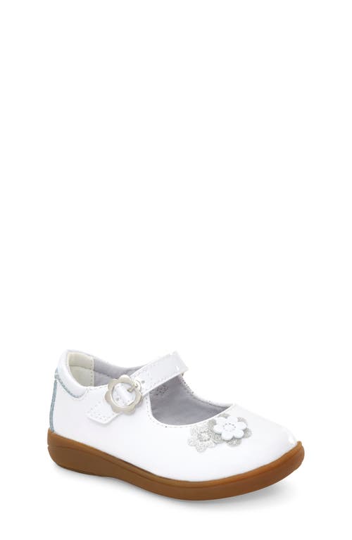 Stride Rite Holly Mary Jane White Patent at Nordstrom,