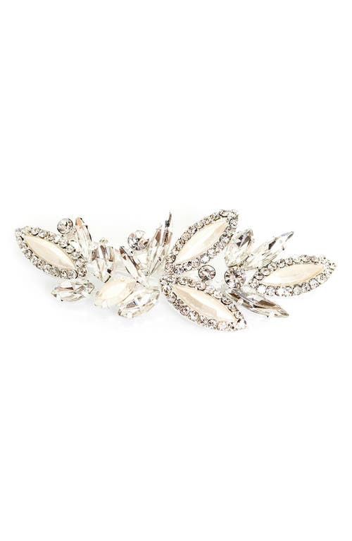 Brides & Hairpins Carolina Crystal Hair Clip in Silver at Nordstrom, Size No Size