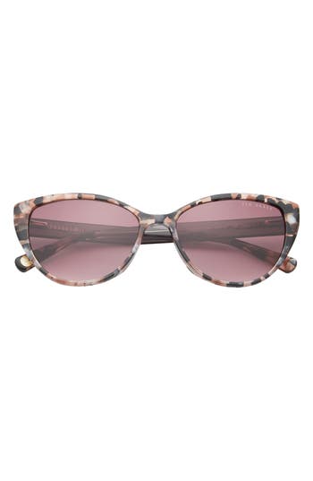 Ted Baker London 55mm Cat Eye Sunglasses In Tortoise