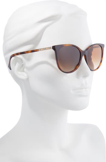Burberry 55mm Gradient Cat Eye Sunglasses
