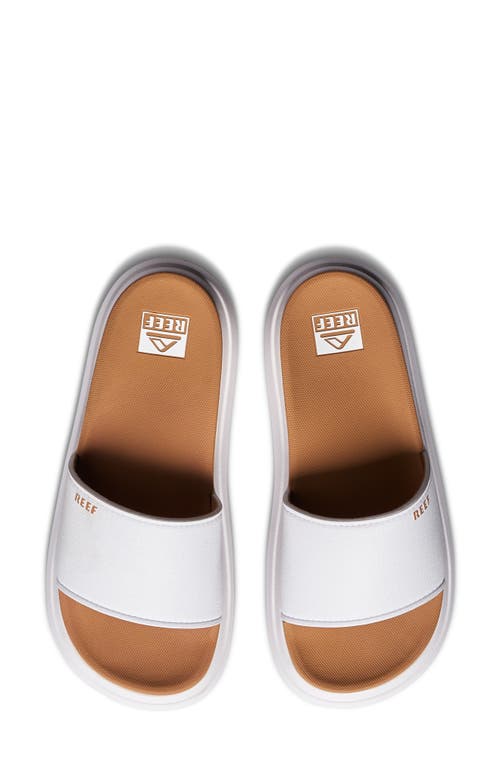 Reef Bondi Bay Platform Slide Sandal In Cloud