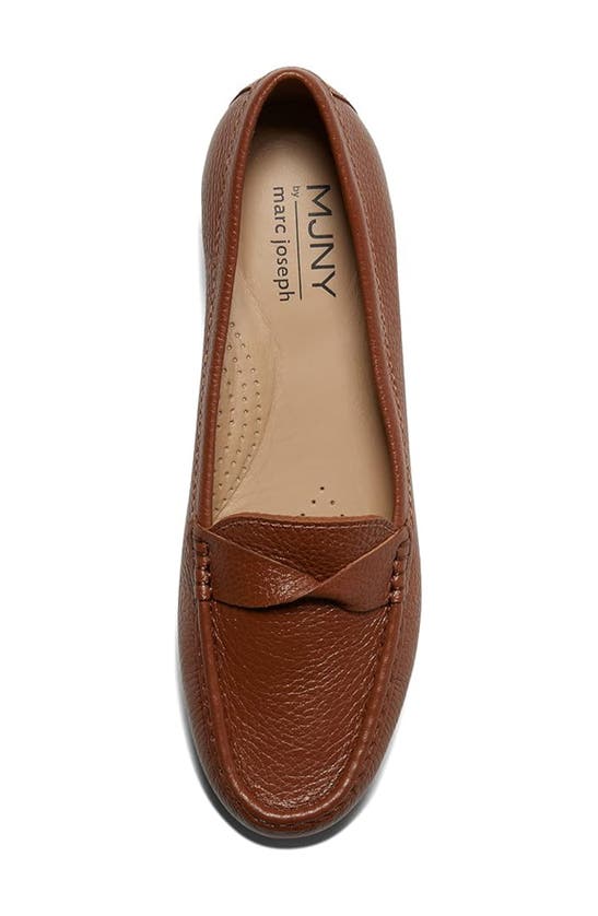 Marc Joseph New York Beverly Road Loafer In Cognac Tumbled