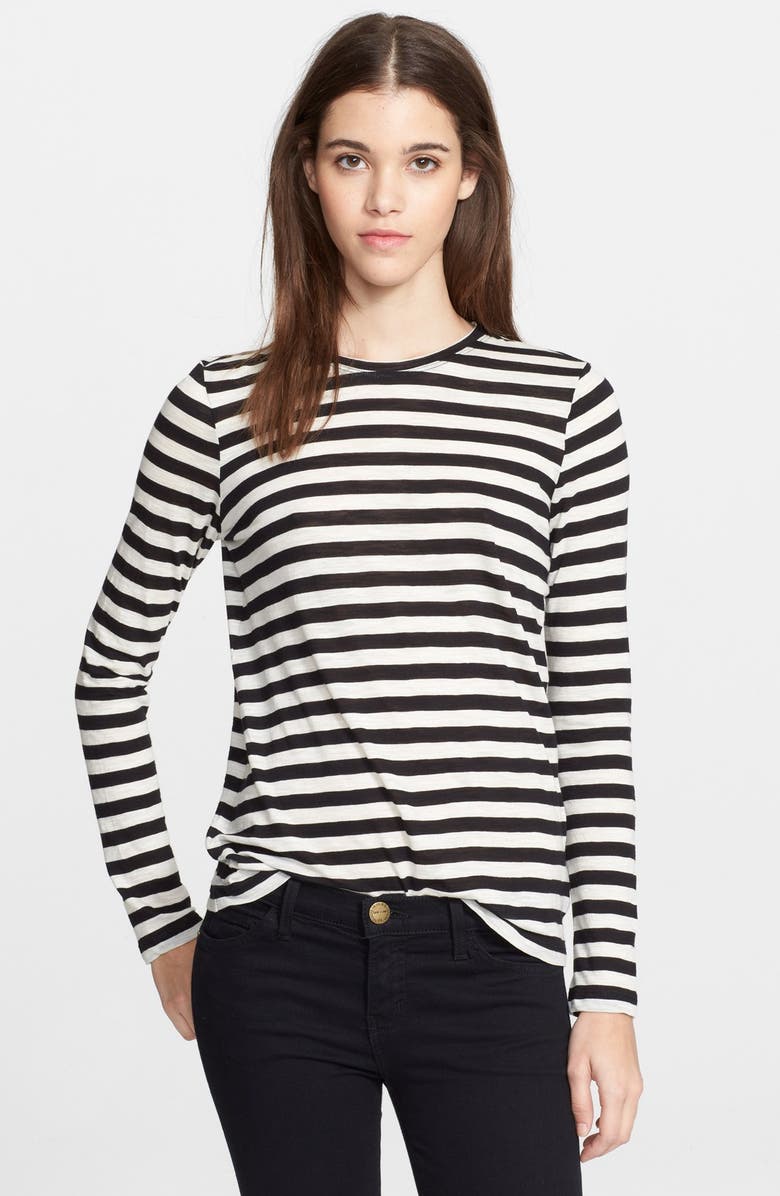 Proenza Schouler Stripe Tissue Jersey Shirt | Nordstrom