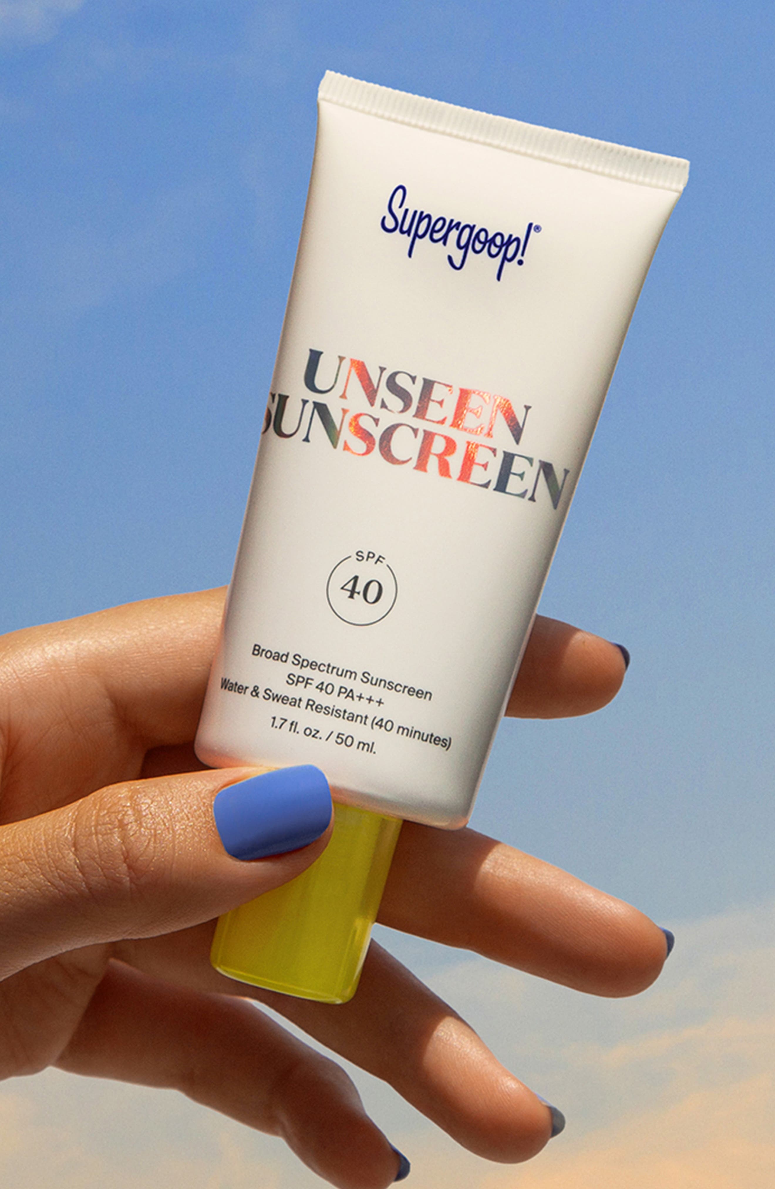 unseen sunscreen by supergoop