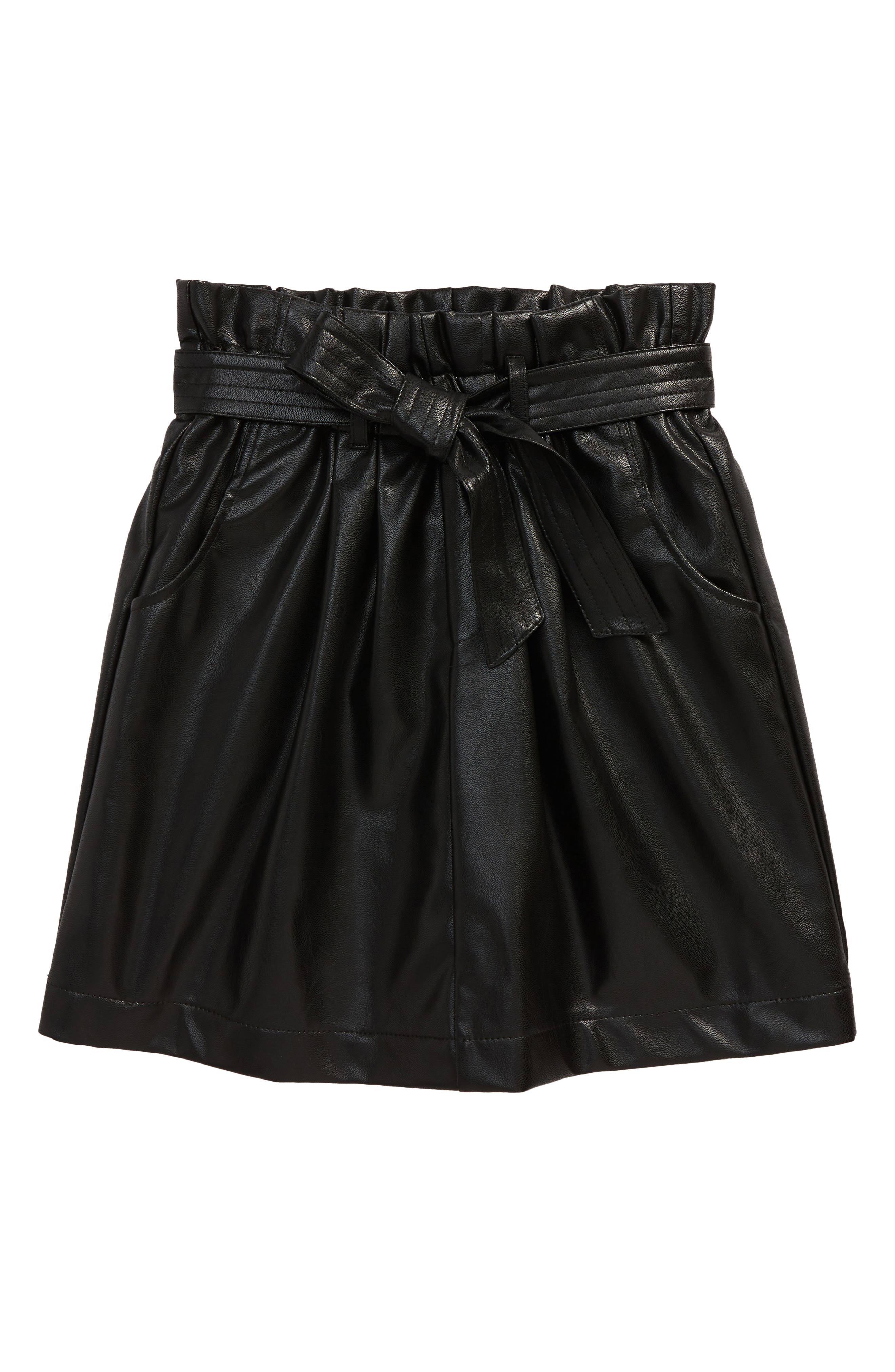 nordstrom leather skirt