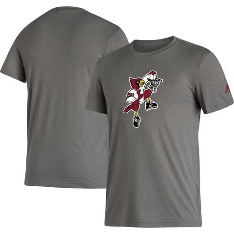 Image One Adult Louisville Cardinals Black Stack T-Shirt, Men's, Medium | Holiday Gift