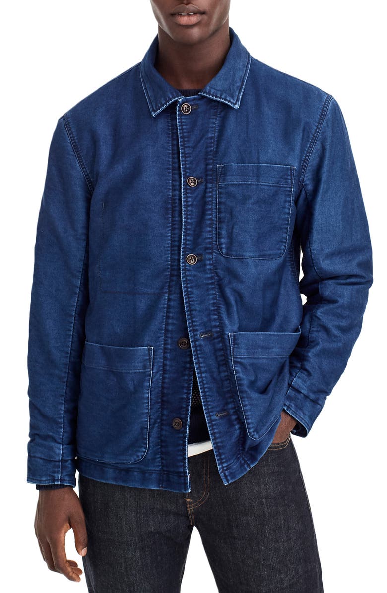 J Crew Wallace Barnes Moleskin Chore Jacket Nordstrom